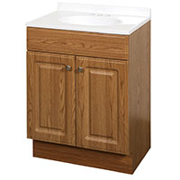 VANITY COMBO RSD PNL OAK 24IN