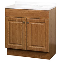 VANITY COMBO RSD PNL OAK 30IN