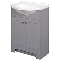 VANITY EURO SHAKER GRAY 24IN