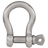3/16 SS Screw Pin Shackle