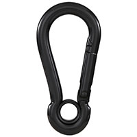 SNAP SPRG INTRLCKNG BLK 5/16IN