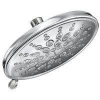 SHOWERHEAD RAIN 5-FNC CHROME