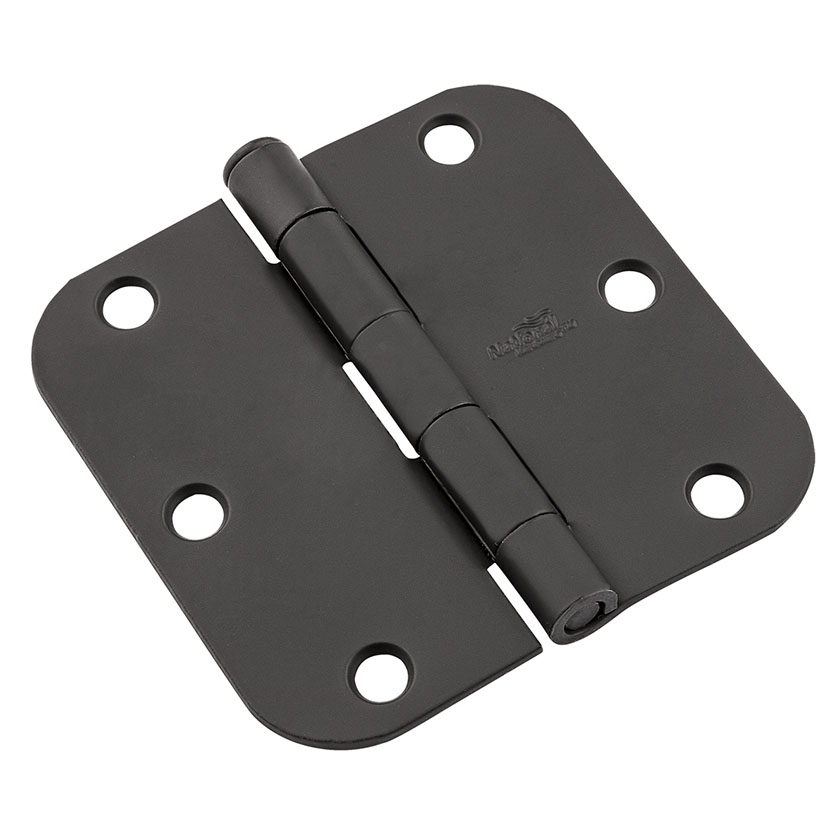 DOOR HINGE BLK - 5/8X3.5"