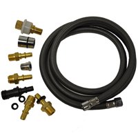 SINK SPRAY HOSE BRAIDED 57IN