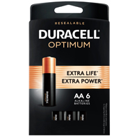 BATTERIES OPTIMUM AA 6 PK