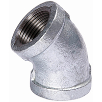 ELBOW 45 DEG GALV 3IN