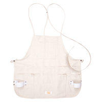 APRON 12 PCKT CANVAS BIB