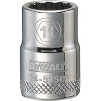 DEW-DWMT74515OSP 3/8 SOCKET 11MM