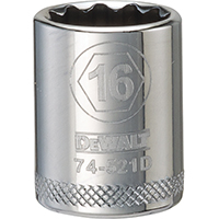 DEW-DWMT74521OSP 3/8 SOCKET 16MM