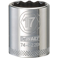 DEW-DWMT74522OSP 3/8 SOCKET 17MM