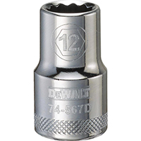 DEW-DWMT74567OSP 1/2 SOCKET 12MM