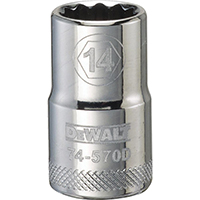 DEW-DWMT74570OSP 1/2 SOCKET 14MM