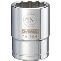 SOCKET - 3/4 DRIVE 12PT 1-1/16"