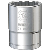 SOCKET 3/4DRIVE 12PT 1-1/8IN