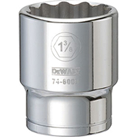 SOCKET - 3/4 DRIVE 12PT 1-3/8"
