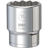 SOCKET - 3/4 DRIVE 12PT 15/16"