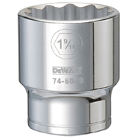 SOCKET - 3/4 DRIVE 12PT 1-9/16"
