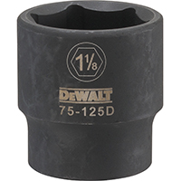 SOCKET IMPACT 1/2DR 6PT 1-1/8