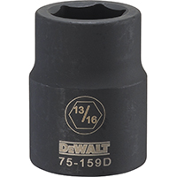 IMPACT SOCKET - 3/4 DRIVE 13/16"