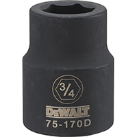 IMPACT SOCKET - 3/4  DRIVE 3/4"