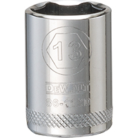 DEW-DWMT86112OSP 1/4 SOCKET 13MM