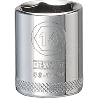 DEW-DWMT86114OSP 1/4 SOCKET 14MM