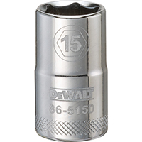 DEW-DWMT86515OSP 1/2 SOCKET 15MM