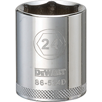 DEW-DWMT86524OSP 1/2 SOCKET 24MM