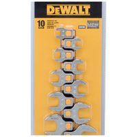 CROWSFOOT 3/8IN DRIVE 10PC