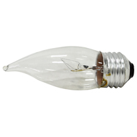 BULB DCRTV CLR B10 CHNDLR 15W