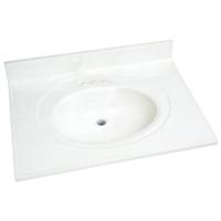 Vanity Top Marb Wht 22x31