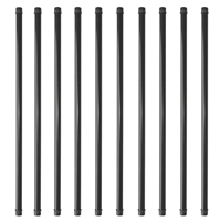 BALUSTER TB 3/4X36IN BLK