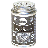 HAR-18450 04OZ P6 PVC CEMENT ELE