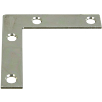 National Hardware 117BC Series N266-502 Corner Brace, 2-1/2 in L, 1/2 in W,