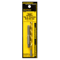 DRILL BIT SET 8MM-1.25/17/64IN