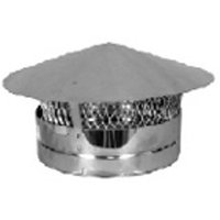 JM6RC 6IN RAINCAP W/ARRESTOR