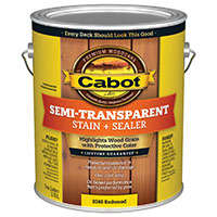 CAB-0380 DECK SIDING STAIN RD 1G