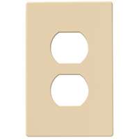 Eaton Wiring Devices PJS8V Wallplate, 4-1/2 in L, 2-3/4 in W, 1 -Gang,