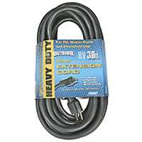 CAMCO 55142 Extension Cord, 30 ft L, Black Jacket