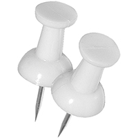 122641 PUSH PIN WHITE (16)