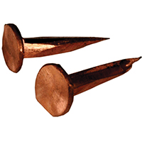 HILLMAN 122616 Cut Tack, 5/8 in L, Copper