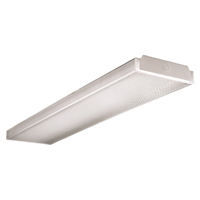 Cooper Controls WSN4040C Wraparound Light, 21 to 40 W, 2-Lamp, 4000 Lumens, Steel Fixture, White Fix