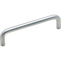 DRAWER PULL 4IN BRUSHED CHROME