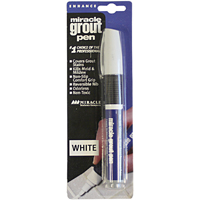 MIRACLE SEALANTS GRTPENWHT6 Grout Pen, Non-Toxic, White