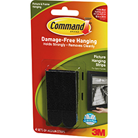 3M-17201BLK HANGER STRIP PIC/FR