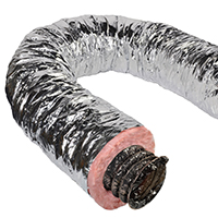 DUCT AIR FLEX 10INX25FT SILVER