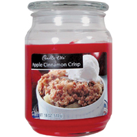 18OZ JAR CANDLE APPLE CINN CRI