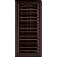 REGISTER FLR LVRD 4 X 10IN ORB