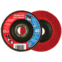 FLAP DISC 4-1/2 40G CN NO HUB