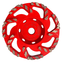 WHEEL CUP DMND MSNRY 1"